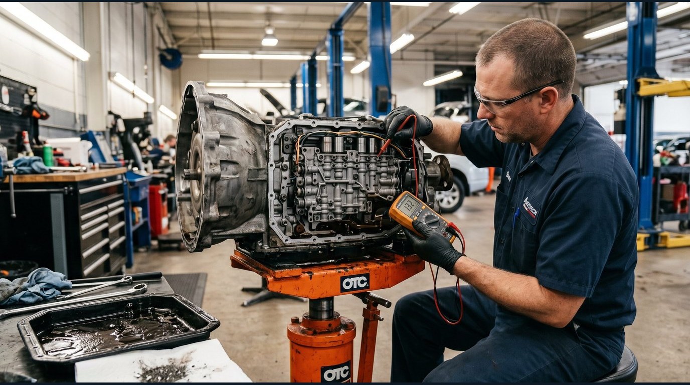 Infiniti QX80 transmission service and SUV driveline diagnosis