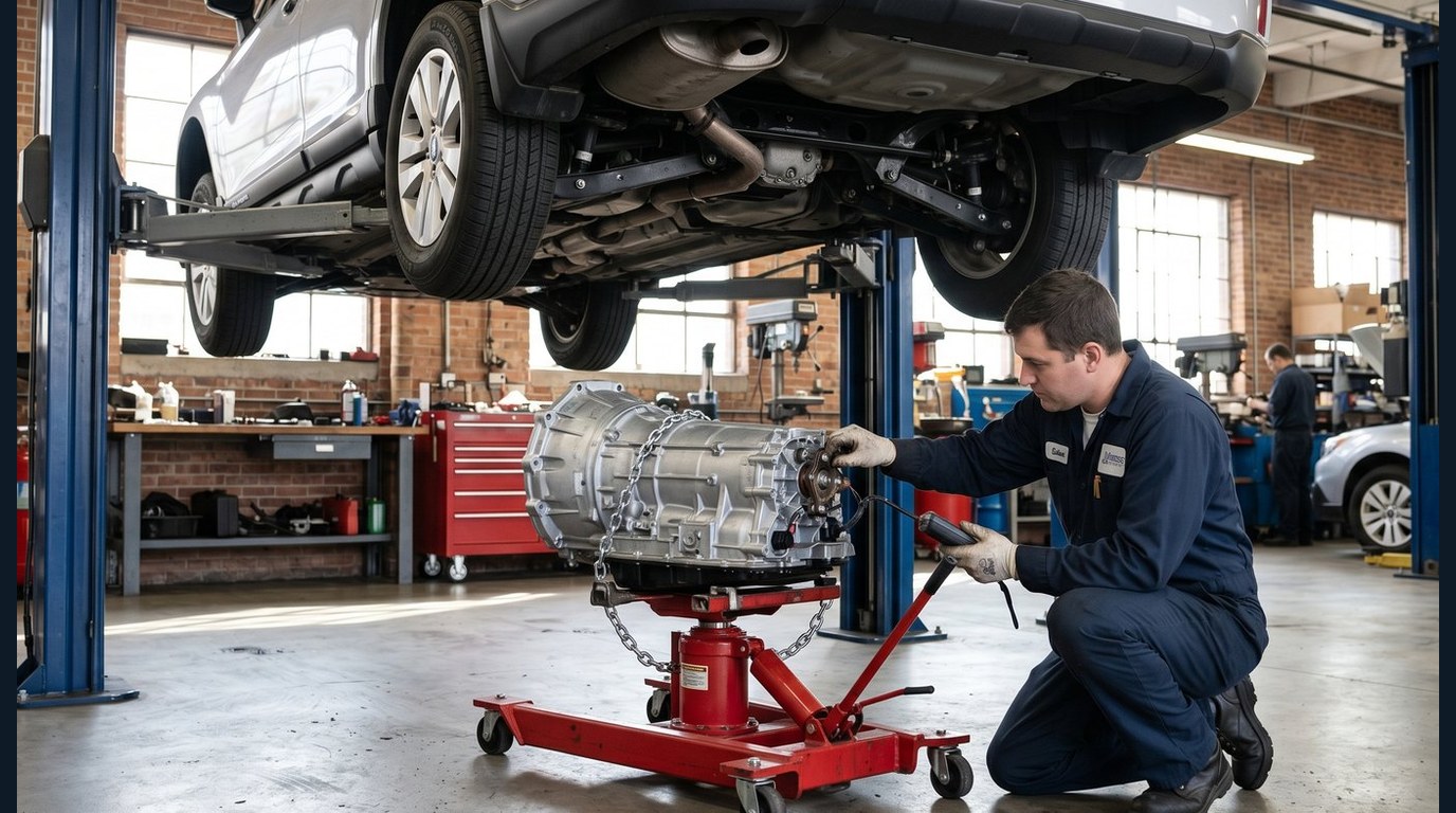 Jaguar transmission repair planning Jaguar XJ ZF transmission inspection