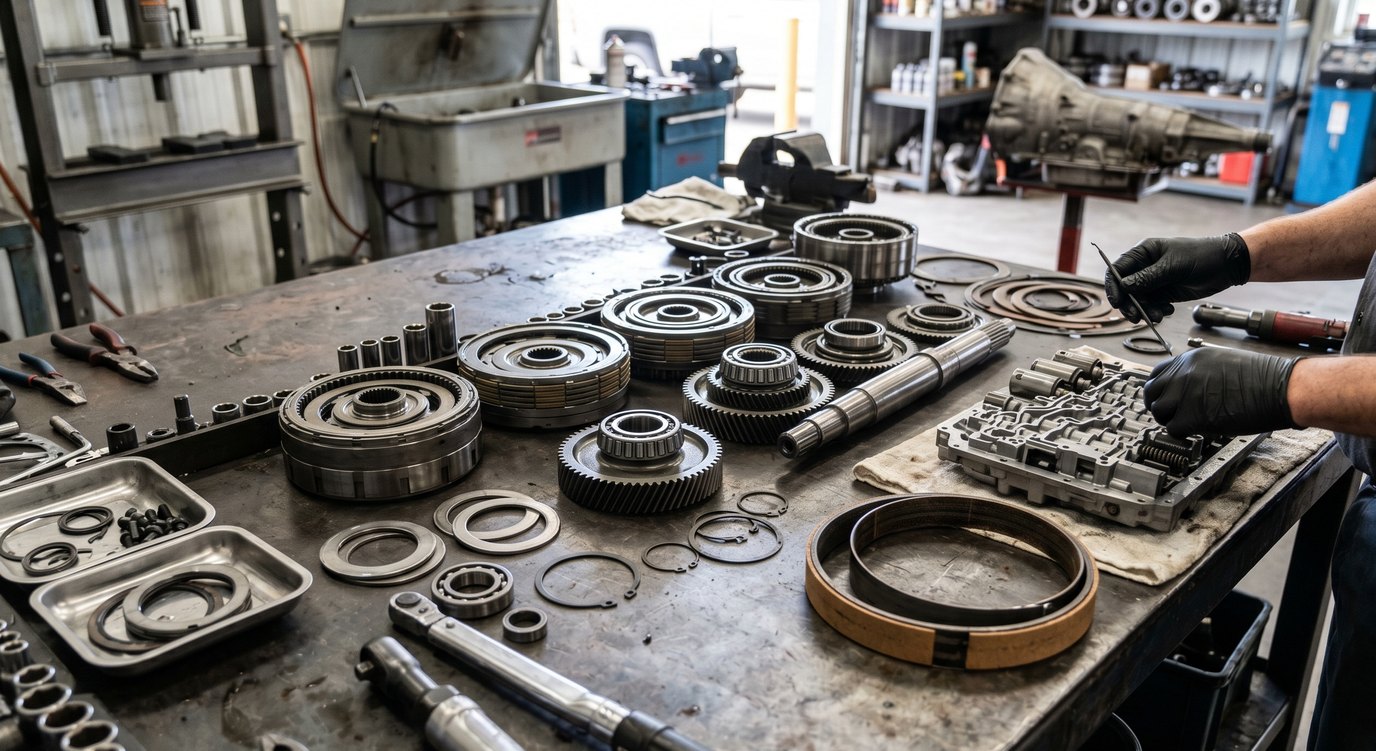 Jeep NAG1 transmission diagnostic service for Jeep Commander repair planning