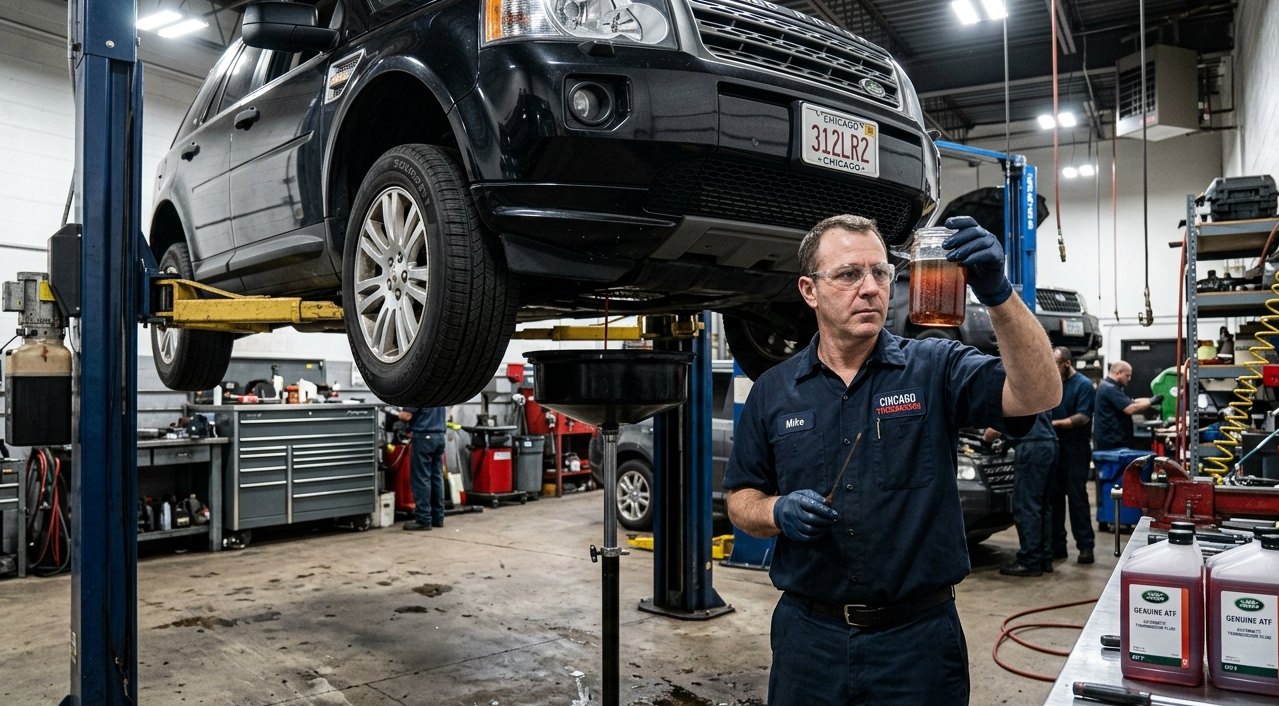 Jeep Renegade transmission and AWD inspection for Jeep Renegade transmission repair in Arlington Heights