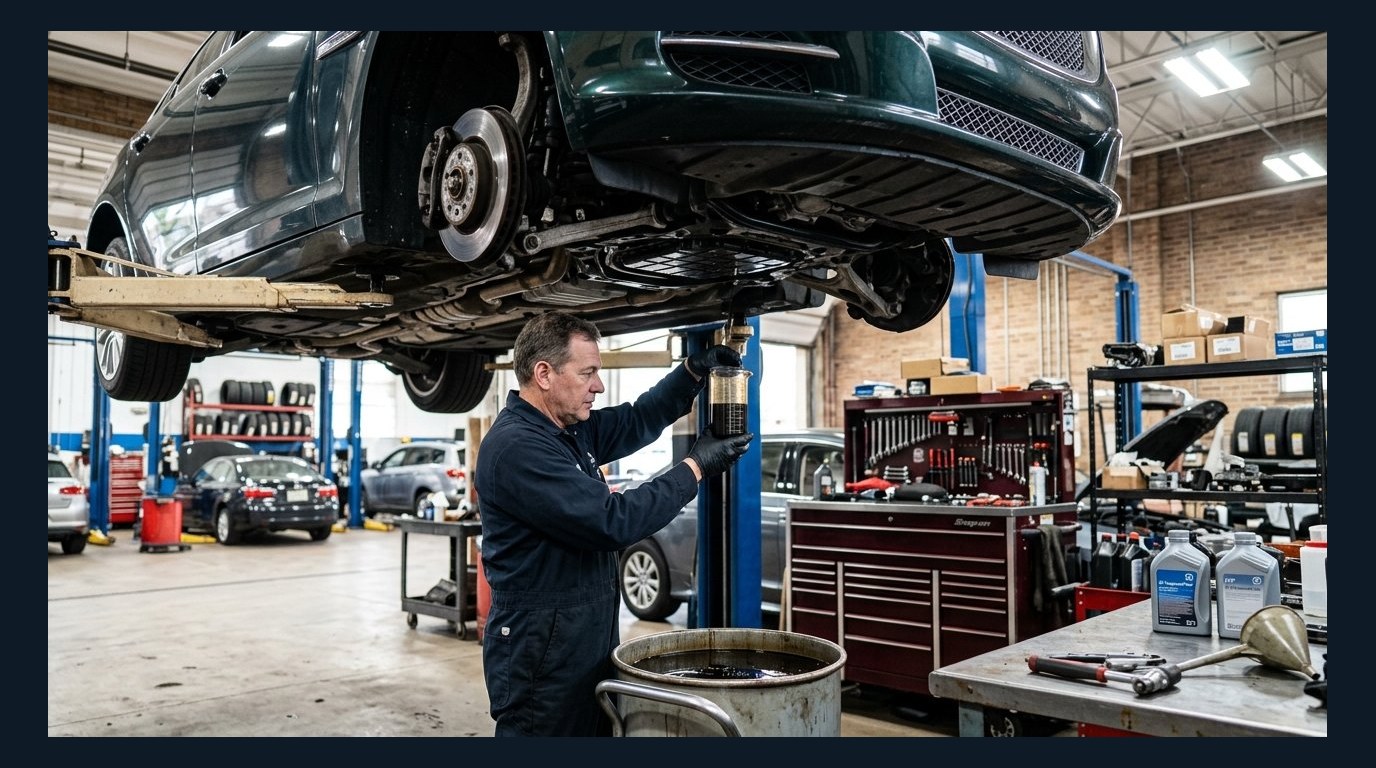 Jeep Grand Cherokee transmission and 4WD inspection