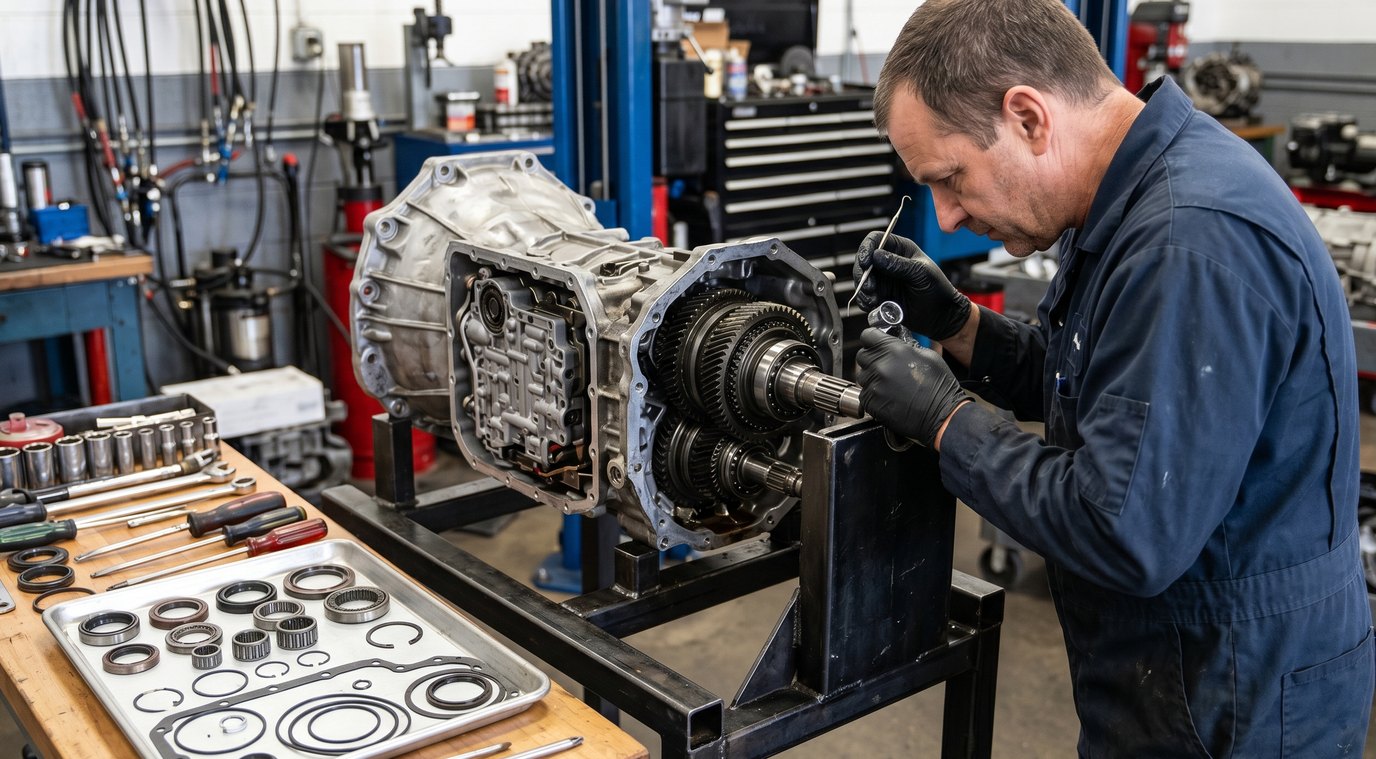 Kia A6GF transmission pan and fluid inspection for Kia Soul repair plan