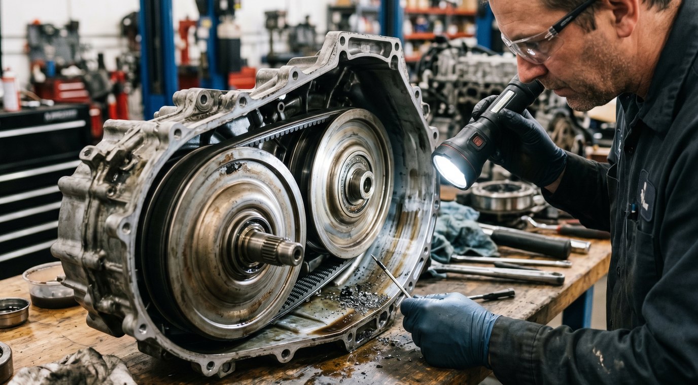 Hyundai Kia A6LF automatic transmission rebuild inspection for Kia Stinger transmission repair in Arlington Heights