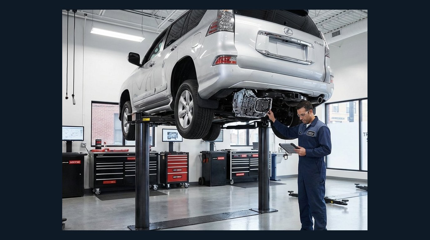 Kia Carnival transmission diagnostic inspection