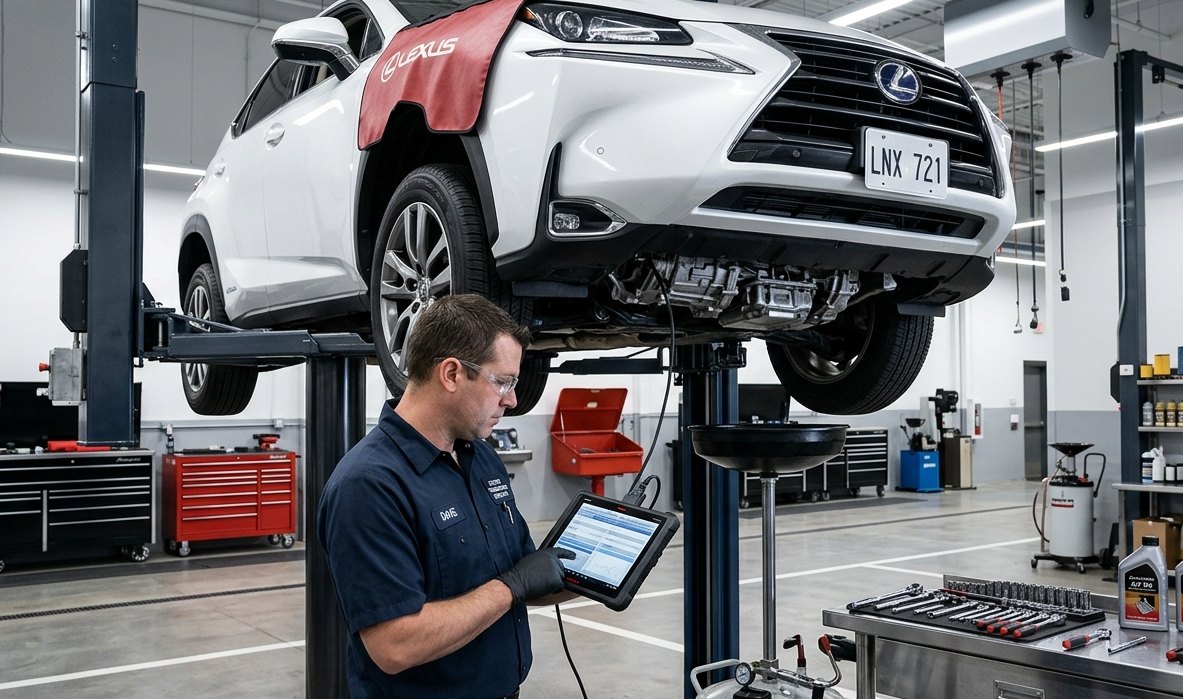 Lexus IS transmission and rear-drive inspection for Lexus IS transmission repair in Arlington Heights