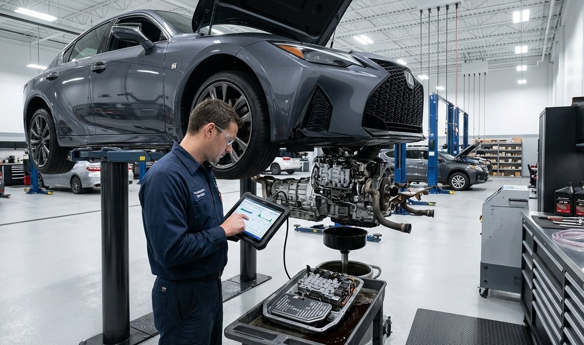Lexus IS350 transmission and drivability inspection for Lexus IS350 transmission repair in Arlington Heights