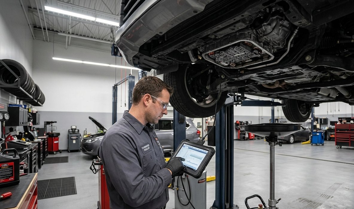 Lexus LC performance transmission inspection for Lexus LC transmission repair in Arlington Heights