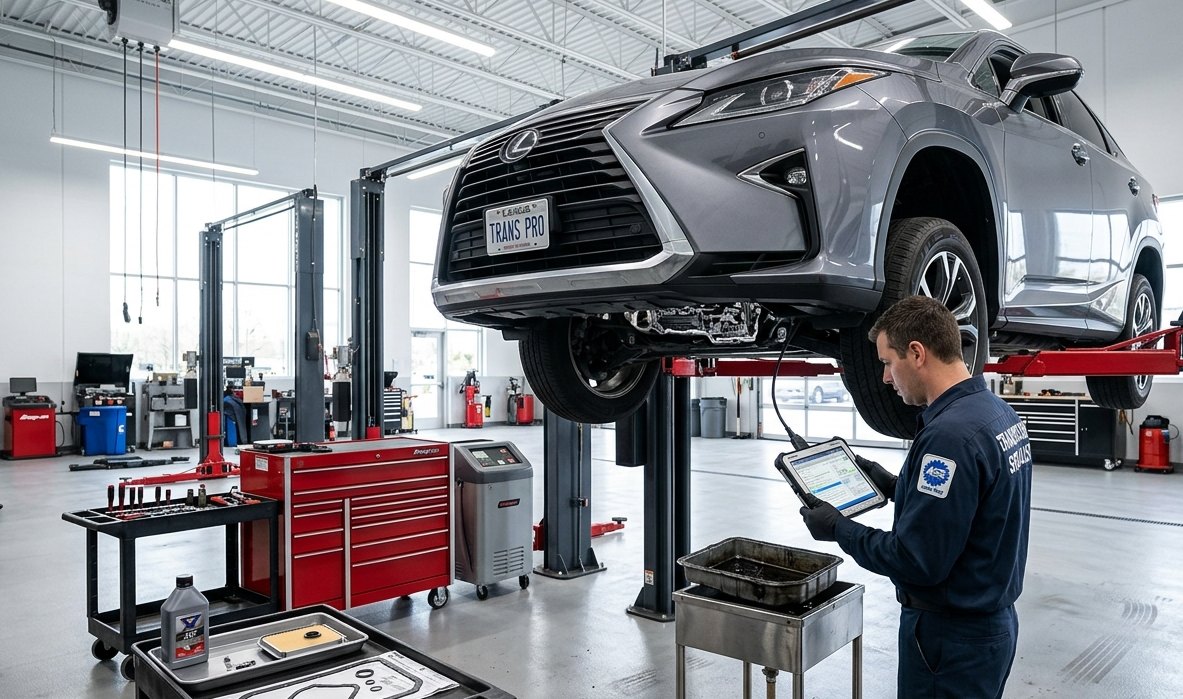 Lincoln Aviator transmission and AWD inspection for Lincoln Aviator transmission repair in Arlington Heights
