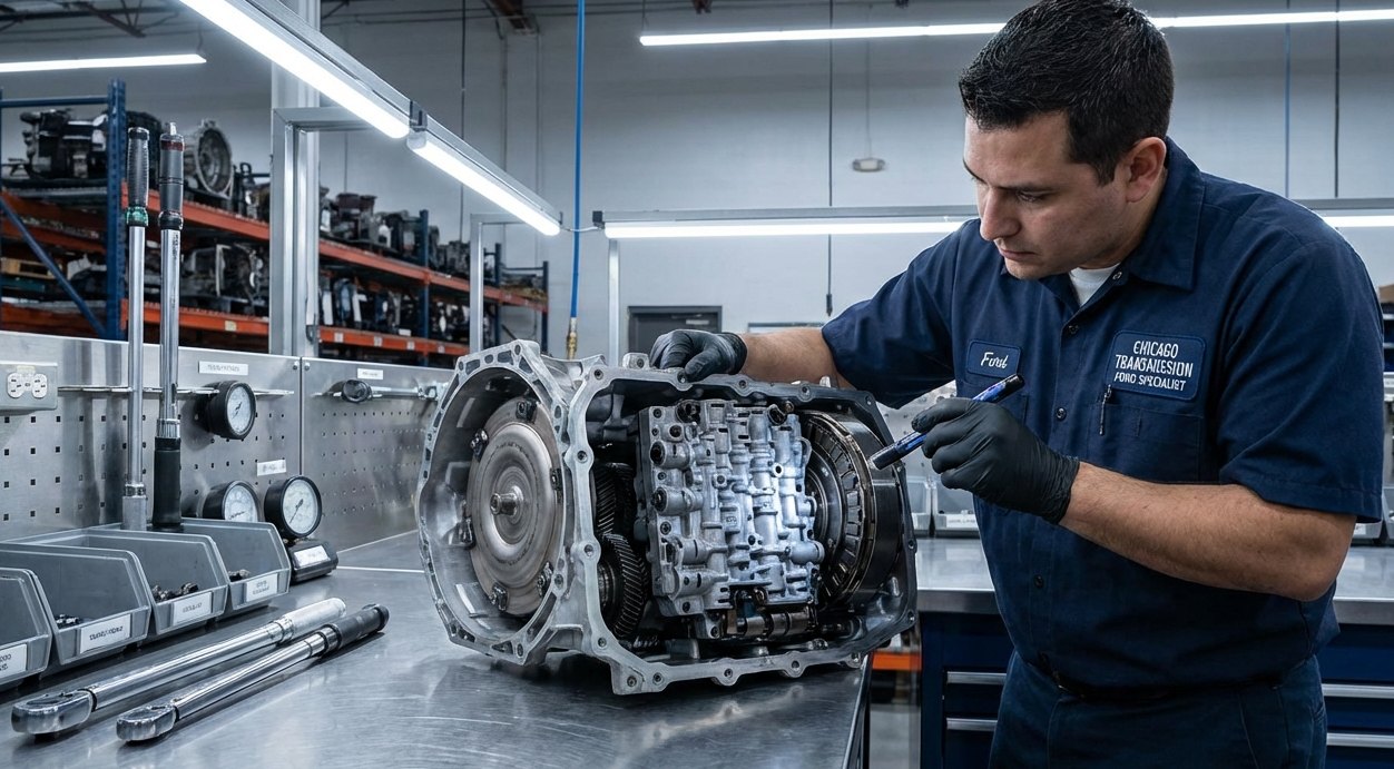 Ford Lincoln transmission internal inspection for Lincoln Continental inspection