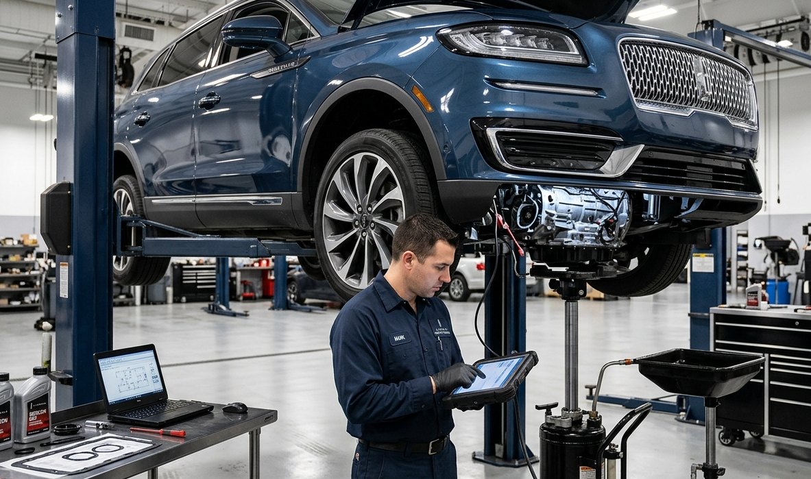 Lincoln MKT transmission and AWD inspection for Lincoln MKT transmission repair in Arlington Heights