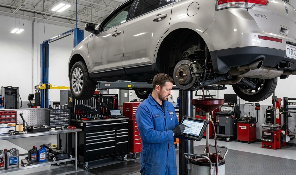 Lincoln MKX transmission and AWD inspection for Lincoln MKX transmission repair in Arlington Heights