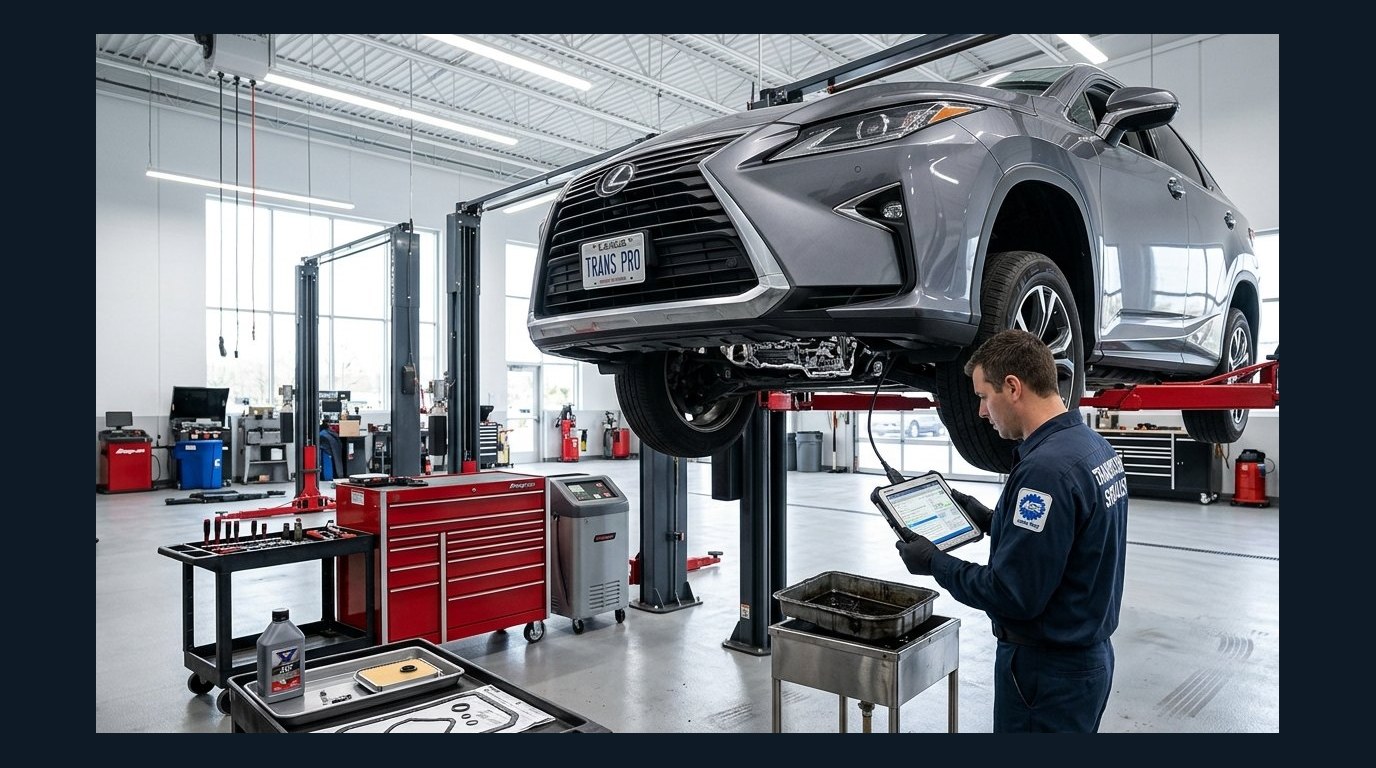 Lincoln Aviator transmission diagnostic inspection