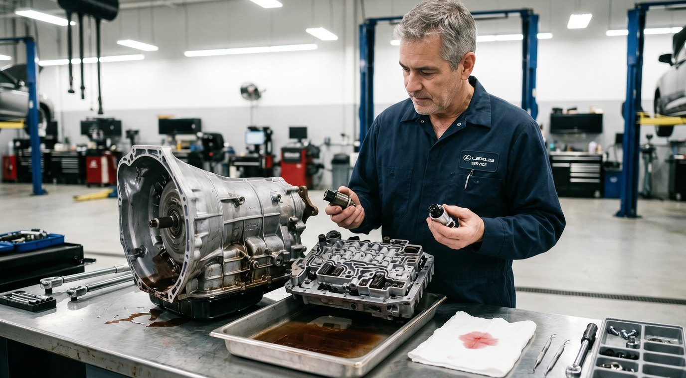 Compact European valve body and sealing inspection for Mini Roadster repair planning