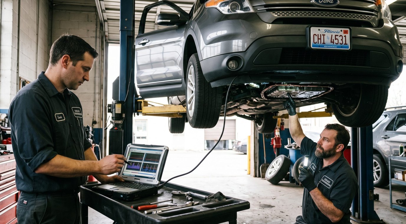 Ram AS69RC heavy-duty transmission service inspection for RAM 2500 warning signs