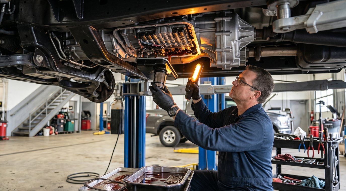Subaru TR580 Lineartronic CVT diagnostic inspection for Subaru Impreza transmission repair in Arlington Heights