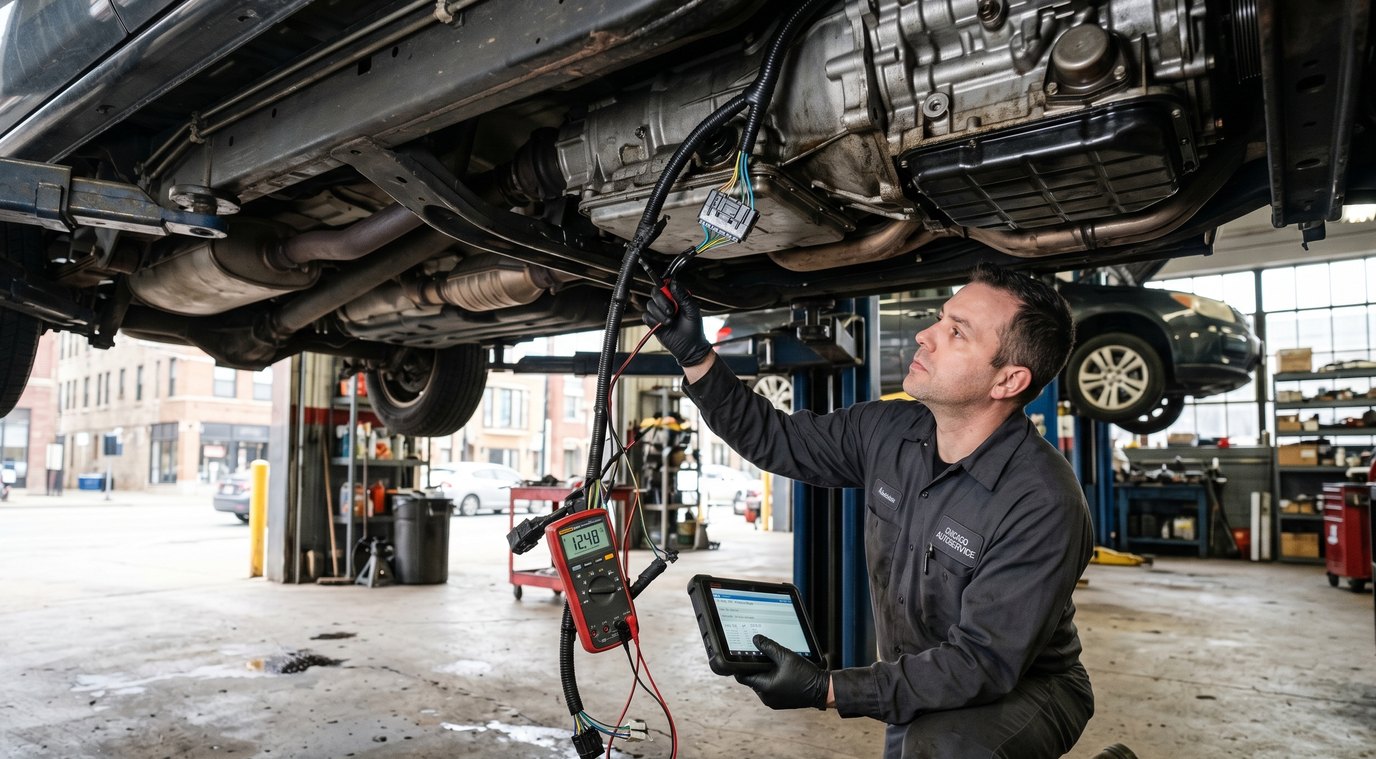 Manual transmission synchronizer and gear inspection for Subaru WRX transmission repair in Arlington Heights