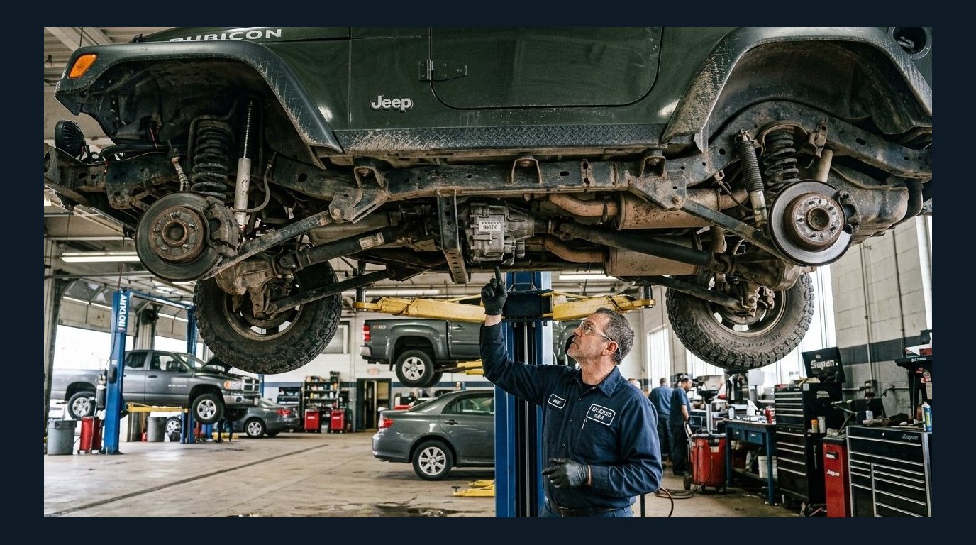 Subaru Outback AWD transfer and driveline inspection