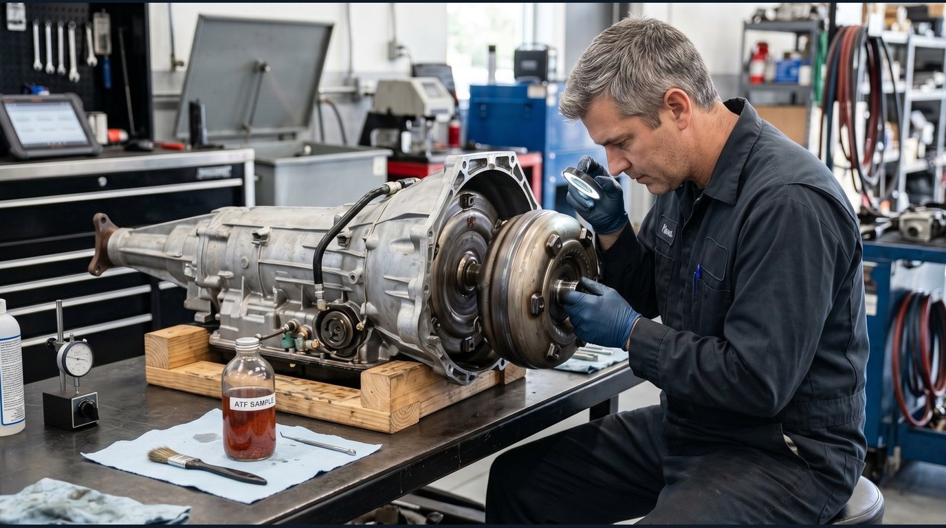 Toyota Camry U760E transmission inspection