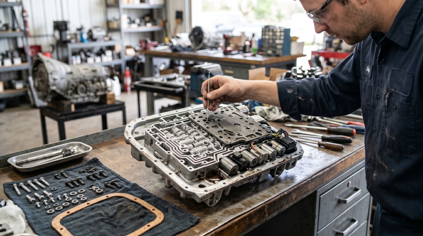 GM 4L60E valve-body inspection