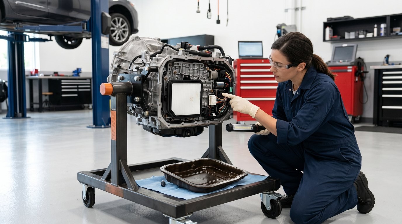 Ford Explorer 5R55 transmission diagnostic review