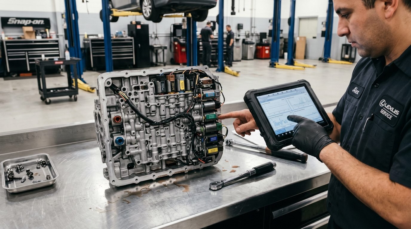 Ford 5R55 service and scan review