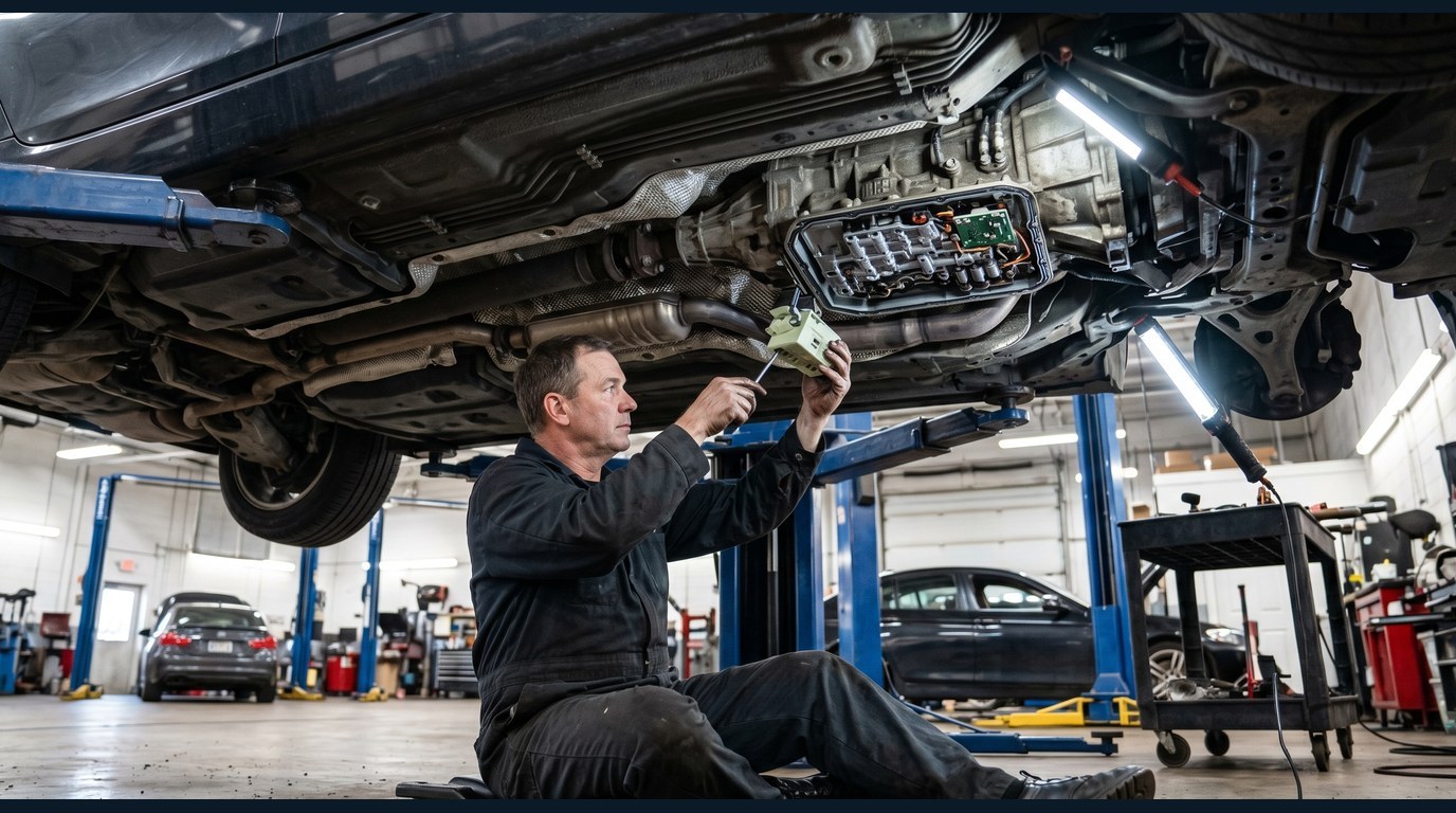 Ram heavy-duty transmission bench inspection for 68RFE and AS69RC planning
